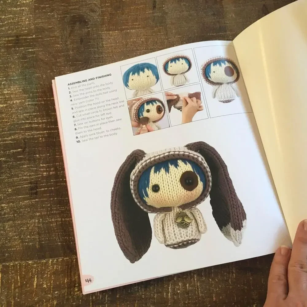 NEW Cute Knitted Toys Amigurumi Pattern Book Knitting Baby Doll Stuffie